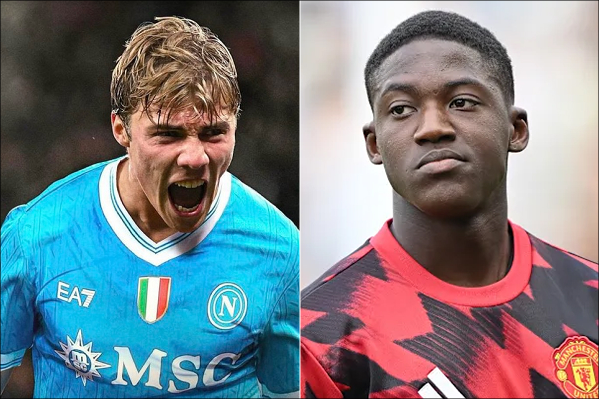 Đạt thỏa thuận chiêu mộ Rasmus Hojlund, Napoli đưa cả Kobbie Mainoo rời Manchester United?