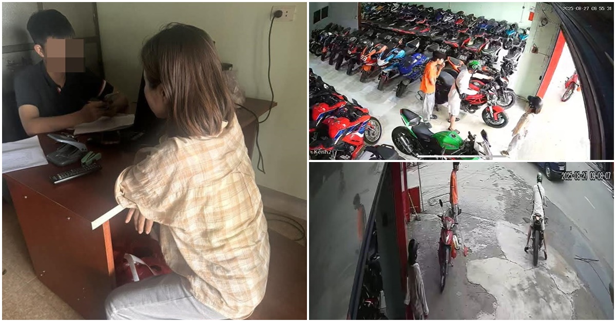 Chủ cửa hàng xe máy ở Nghệ An ‘sốc’, truy tìm thanh niên bỏ rơi bạn gái mới quen phóng xe mô tô đi mất 