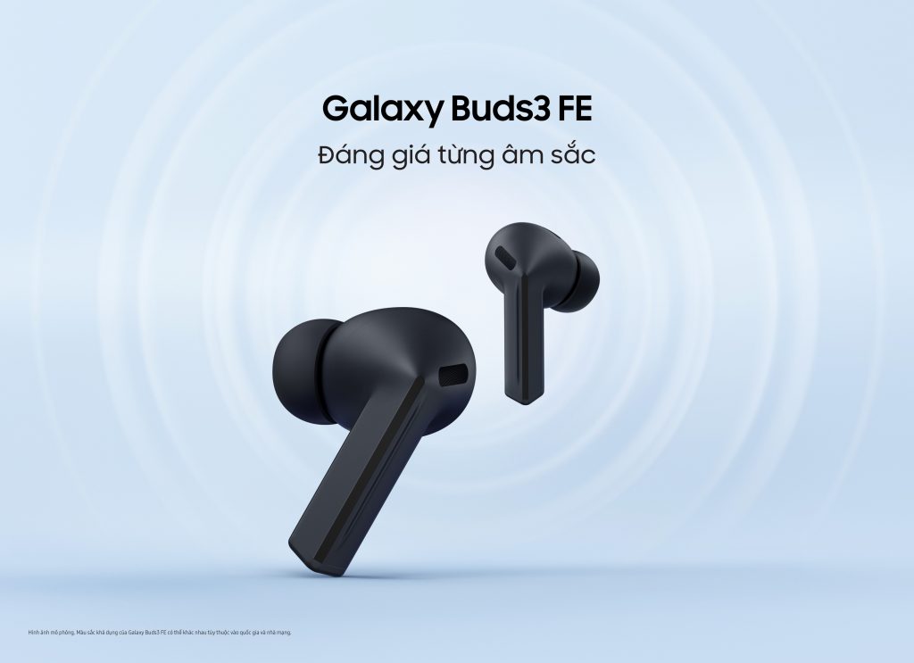 Samsung ra mắt tai nghe Galaxy Buds3 FE: Thiết kế biểu tượng, âm thanh cải tiến, tích hợp Galaxy AI