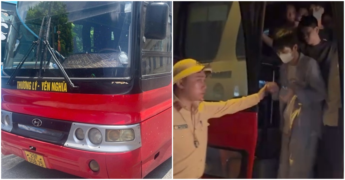Cái kết thích đáng cho xe khách 46 chỗ nhồi nhét 82 người, tài xế không bằng lái chạy tuyến Hà Nội – Hải Phòng
