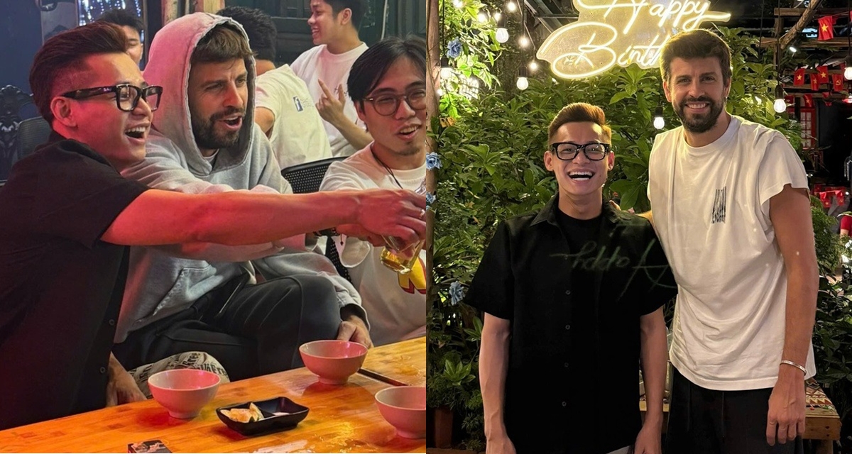 Rầm rộ loạt hình ảnh của Độ Mixi và Gerard Pique ở Hà Nội, còn 1 cầu thủ nổi tiếng tham gia