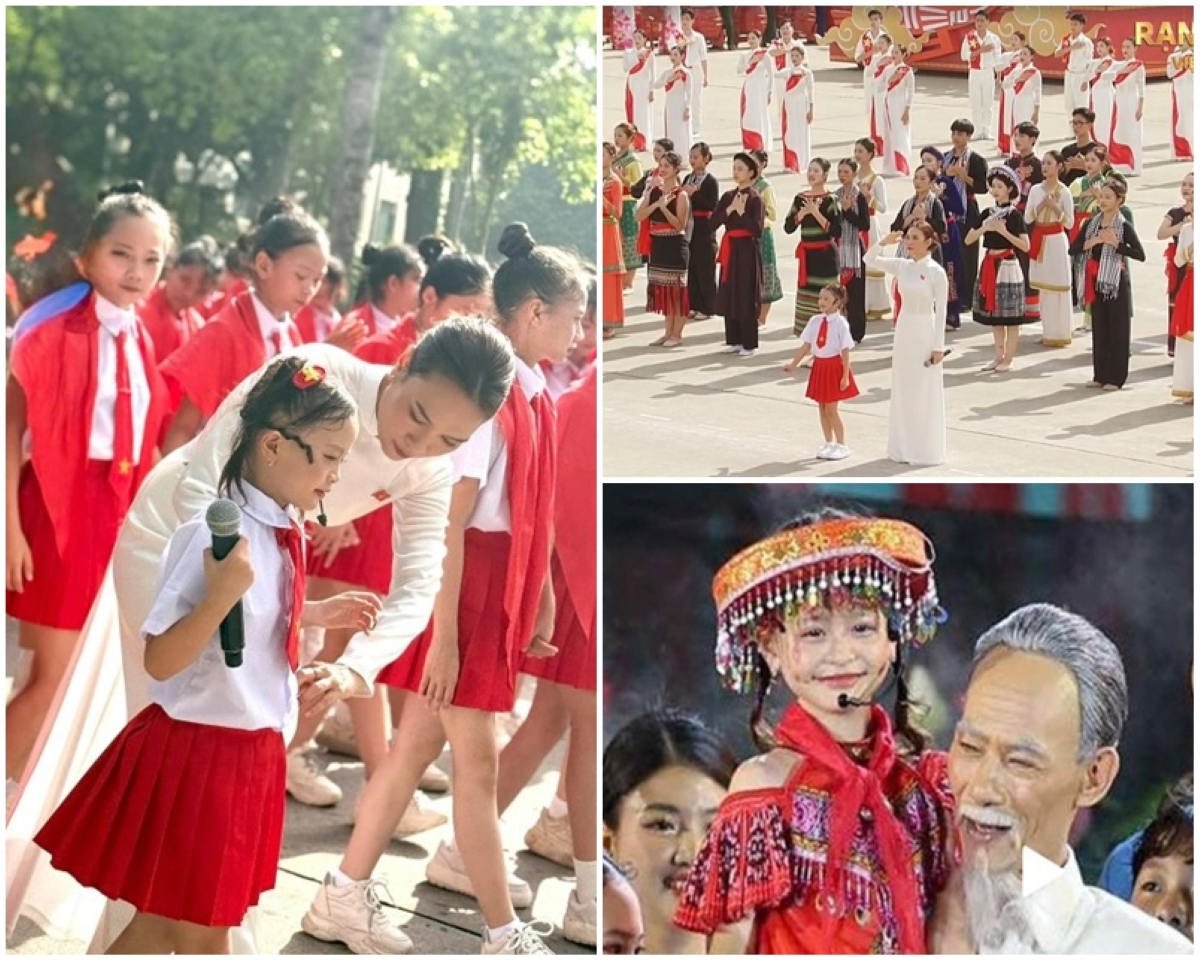 Mỹ Tâm nhận xét về bé gái 7 tuổi hát Quốc ca 2/9, từng tham gia nhiều chương trình lớn trước đó