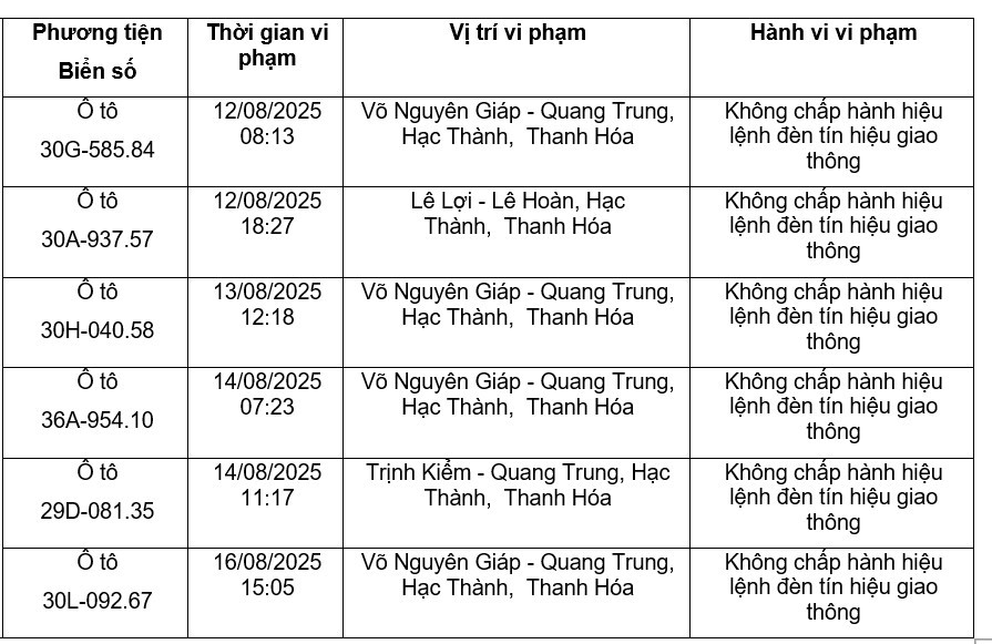 CSGT công bố danh sách phạt nguội, những chủ xe biển Hà Nội này chuẩn bị phải nộp tiền vì dính lỗi ảnh 2