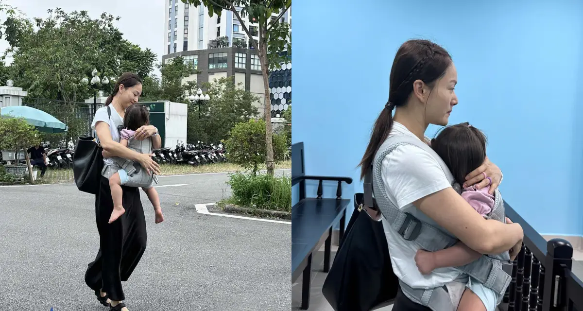 Lan Phương bế con xuất hiện ở tòa ly hôn: Lý do bất ngờ khiến phiên xử tiếp tục bị hoãn