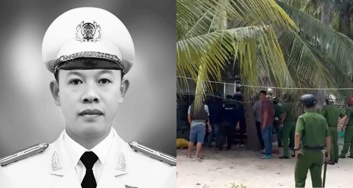 Hoàn cảnh đặc biệt éo le của thiếu tá công an hy sinh khi làm nhiệm vụ, vợ ngã quỵ kể lại ngày định mệnh