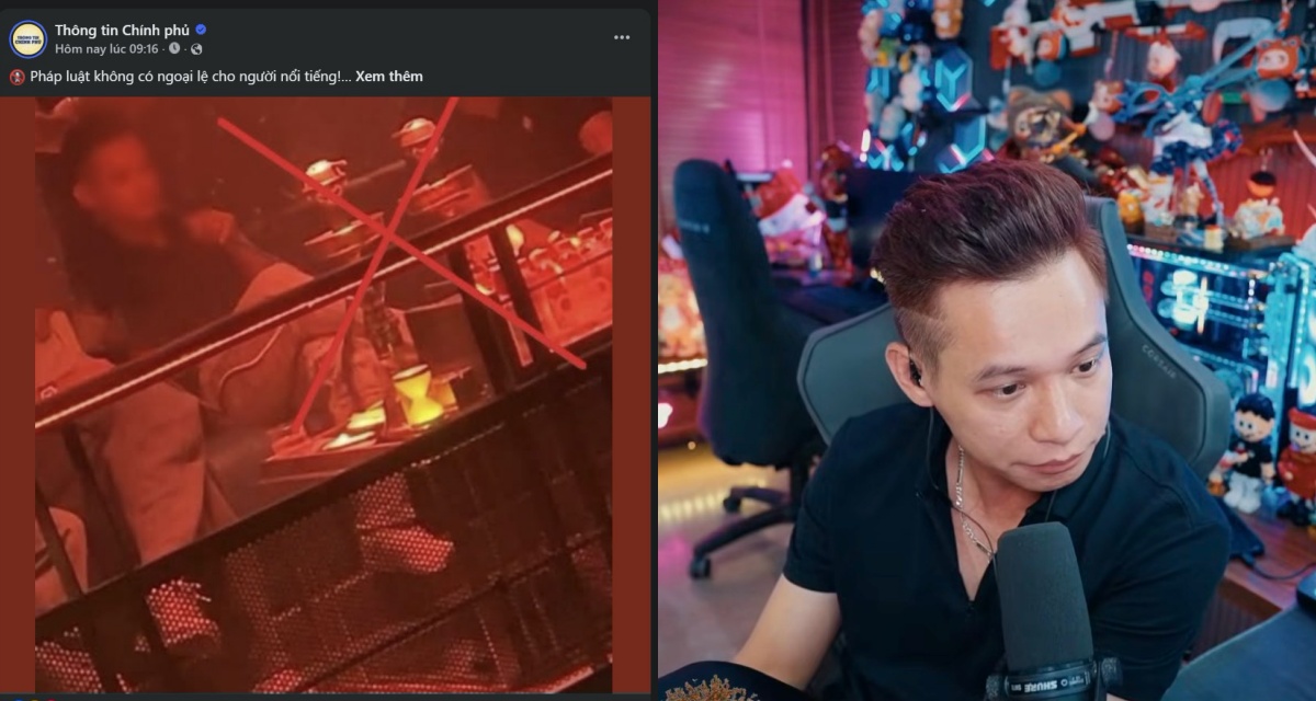 Độ Mixi bất ngờ bị ‘réo tên’ trên fanpage Chính phủ: Hình ảnh shisha và thông điệp nhắc nhở phía sau?