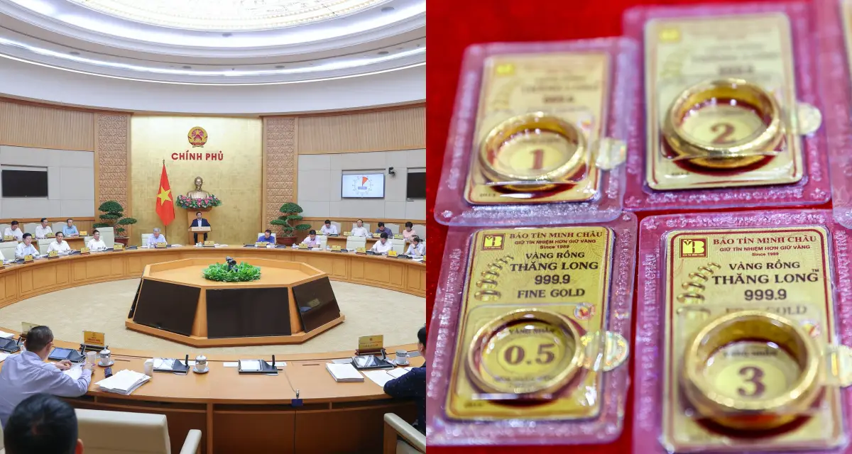 Thị trường vàng biến động khó lường: Chính phủ ra lệnh khẩn, Ngân hàng Nhà nước tung giải pháp mạnh bình ổn giá