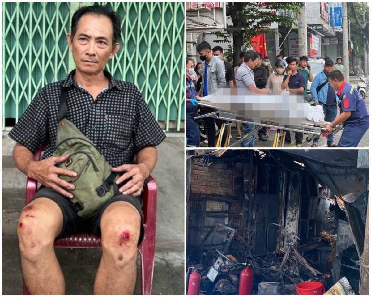Cháy nhà ở TP.HCM khiến một cụ ông 84 tuổi tử vong: Hàng xóm nhảy vào lửa 3 lần vẫn không cứu được