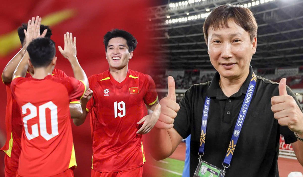 U23 Việt Nam gây ấn tượng mạnh, HLV Kim Sang-sik đi vào lịch sử bóng đá Đông Nam Á?