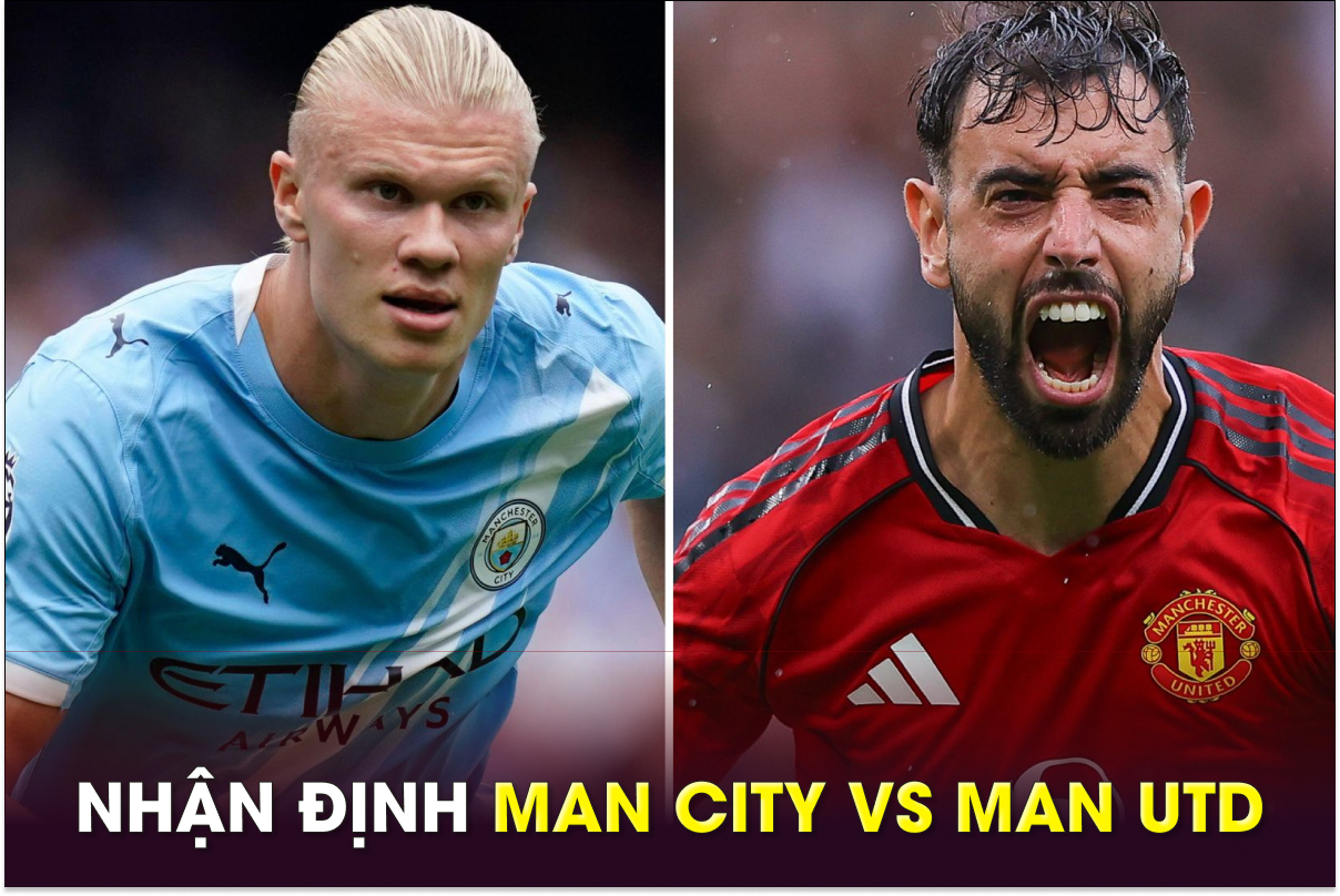 Nhận định bóng đá Man City vs MU - Vòng 4 Ngoại hạng Anh: HLV Ruben Amorim nguy cơ bị sa thải