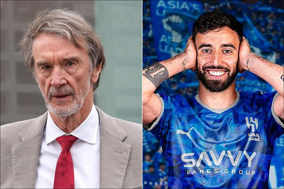 Sir Jim Ratcliffe xác nhận để Bruno Fernandes ra đi, Man United nhận số tiền kỷ lục từ Al Hilal?