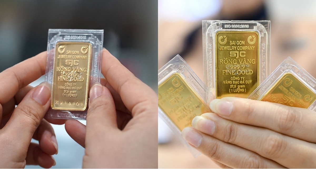 Giá vàng SJC ‘sập’ mạnh sau tin thanh tra thị trường vàng, người dân đua nhau bán tháo