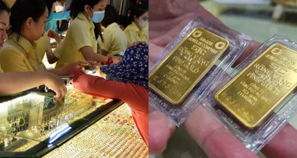 Giá vàng SJC lao dốc chóng mặt, nhà đầu tư \'ôm đỉnh\' sốc nặng vì khoản lỗ khủng chỉ sau 5 ngày