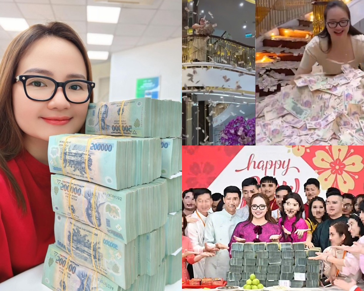 Hé lộ cuộc sống giàu sang, sung sướng như bà hoàng của Hoàng Hường: Tiền rải khắp nhà từ đâu mà có?