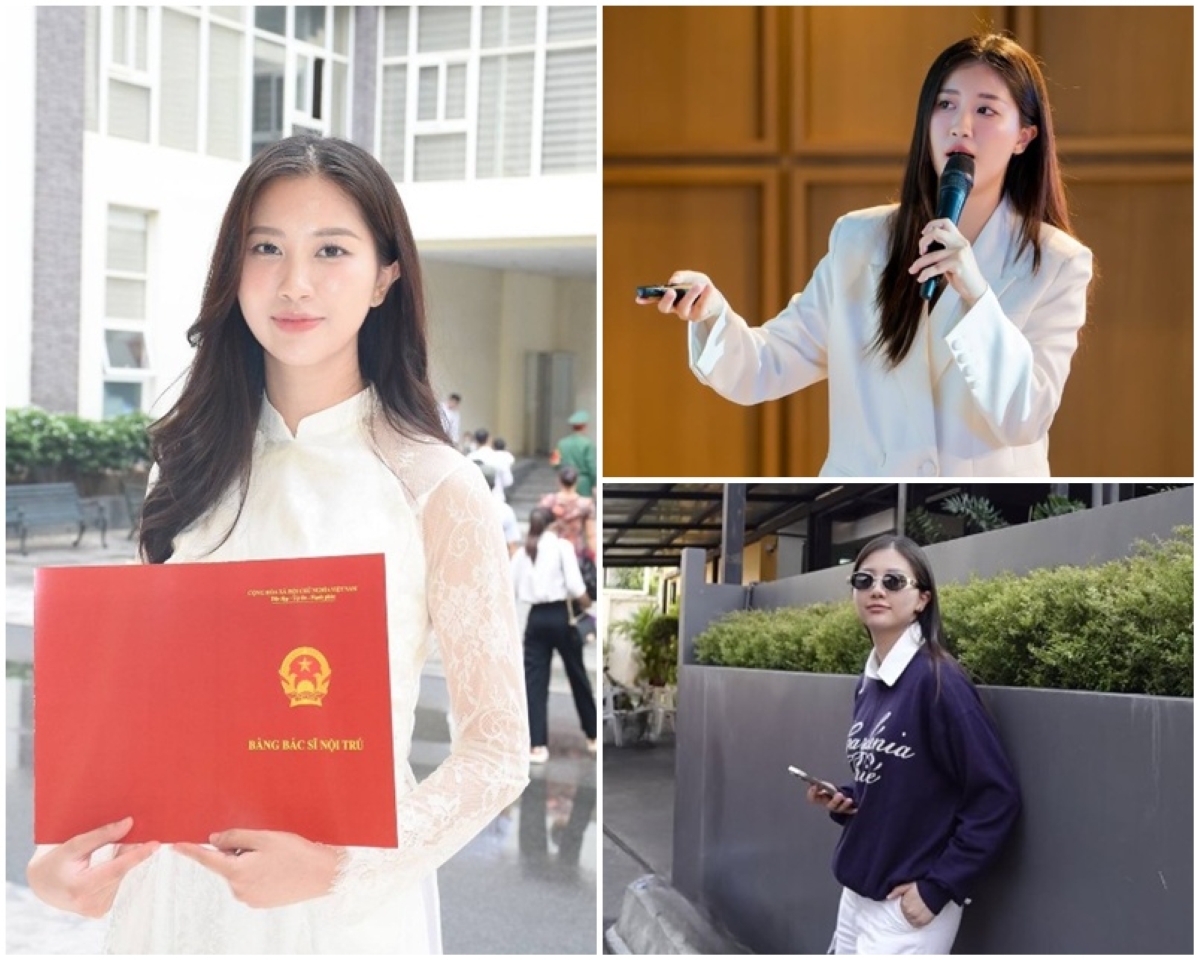 Hồ sơ \'khủng\' của nữ bác sĩ nội trú Học viện Quân Y: Học giỏi, xinh đẹp, lại còn là KOLs nổi tiếng