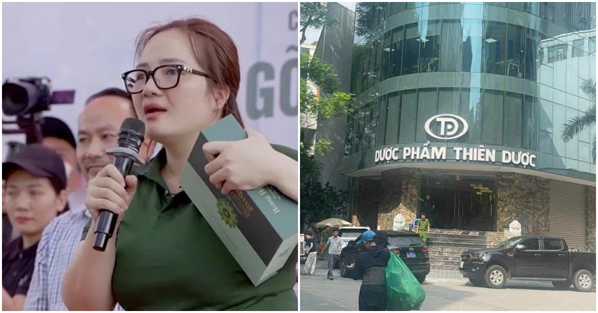 Rộ tin đồn Hoàng Hường bị bắt, cơ quan chức năng có mặt tại trụ sở kinh doanh dược phẩm Thiên Dược?
