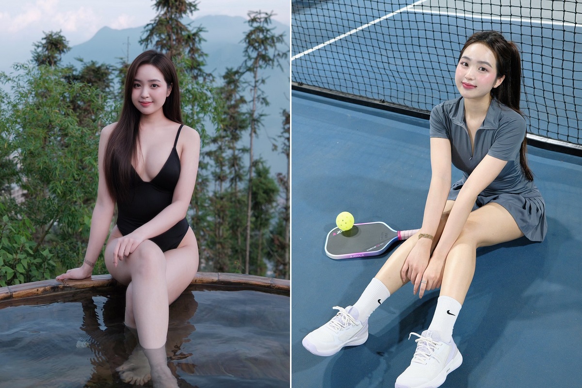Hot girl pickleball thả dáng với bikini nóng bỏng mắt, phản ứng của fan nam gây ngỡ ngàng