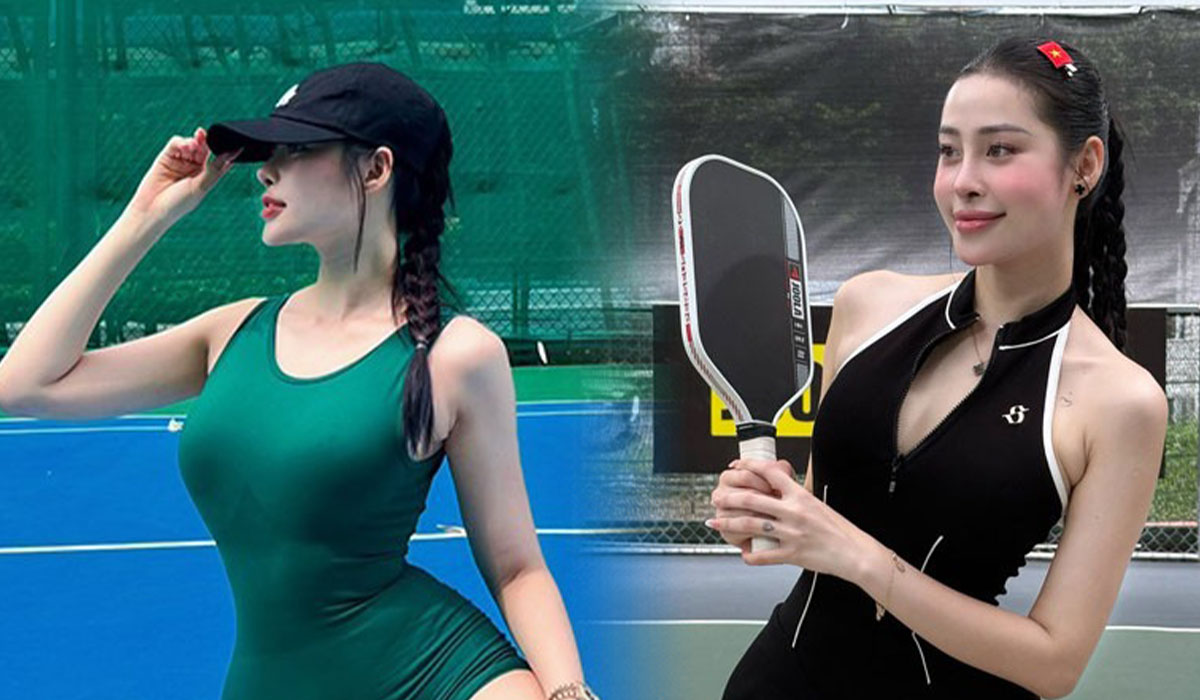 Nữ thần Pickleball Việt Nam khoe vóc dáng cực phẩm, nhan sắc làm dân mạng xao xuyến