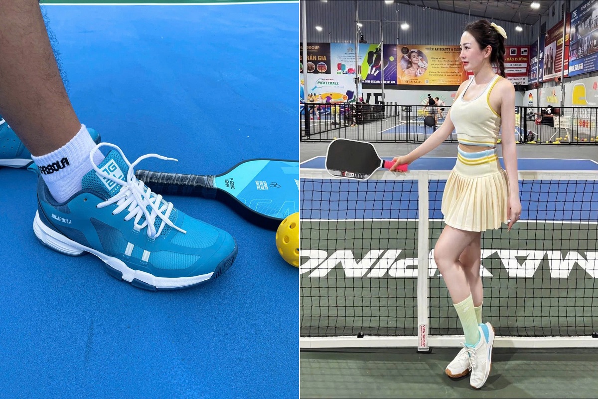 Người mới chơi pickleball nên đi giày gì, có đi giày tennis được không?