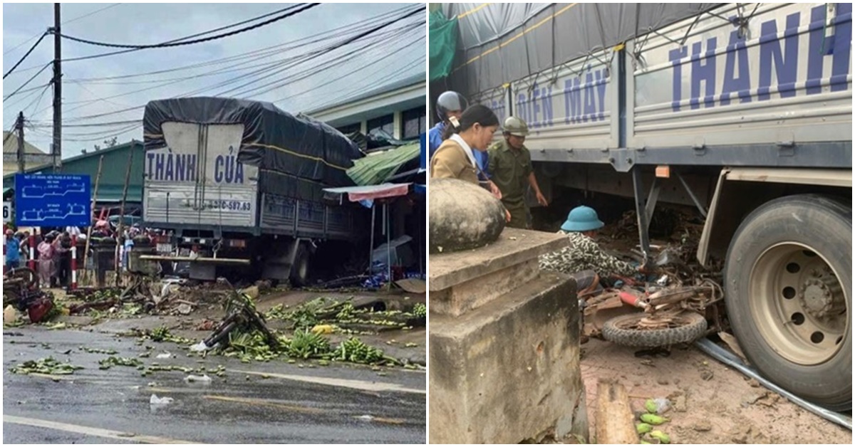 Nguyên nhân vụ xe tải lao vào chợ chuối khiến 12 người thương vong, 3 nạn nhân tử vong là người nước ngoài