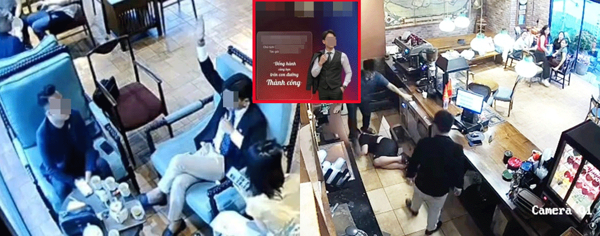 Hé lộ loạt tin gây bất ngờ về danh tính ‘tổng tài’ ra hiệu đánh người ở quán cà phê: Chưa học hết cấp 2?
