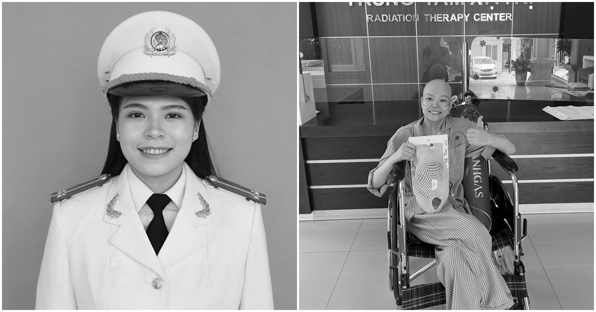 Nữ chiến sĩ công an 2 lần ‘tự chụp ảnh thờ’ đã qua đời ở tuổi 33, đau xót chia sẻ từ người chồng