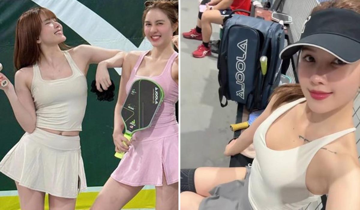 Thiều Bảo Trâm chiếm trọn spotlight trên sân pickleball nhờ 1 chi tiết, xứng danh chị đẹp năng động