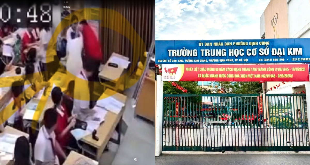 Tình tiết bất ngờ vụ nam sinh túm tóc, hành hung cô giáo, gia đình học sinh có thái độ gây chú ý