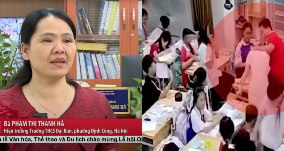 Phản ứng khó tin của cô giáo sau khi bị hành hung trong lớp, hé lộ kết quả khám của nam sinh lớp 7