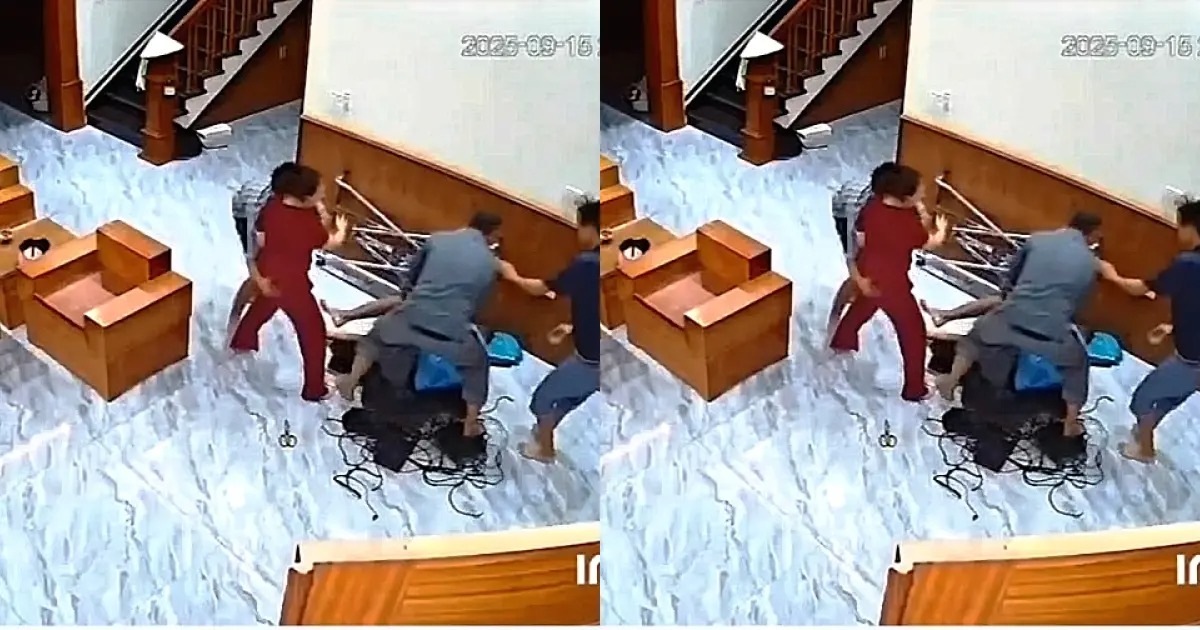 Camera ghi lại cảnh người đàn ông bị nhóm người xông vào nhà đánh gục, hé lộ nguyên nhân khó tin