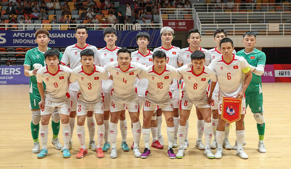 Lịch thi đấu Vòng loại Futsal châu Á 2026 mới nhất: ĐT Việt Nam giành vé đi tiếp đầy kịch tính?