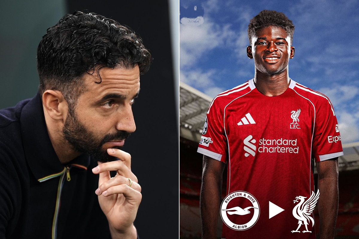 Man United chậm một bước, Ruben Amorim để mất mục tiêu hàng đầu vào tay Liverpool