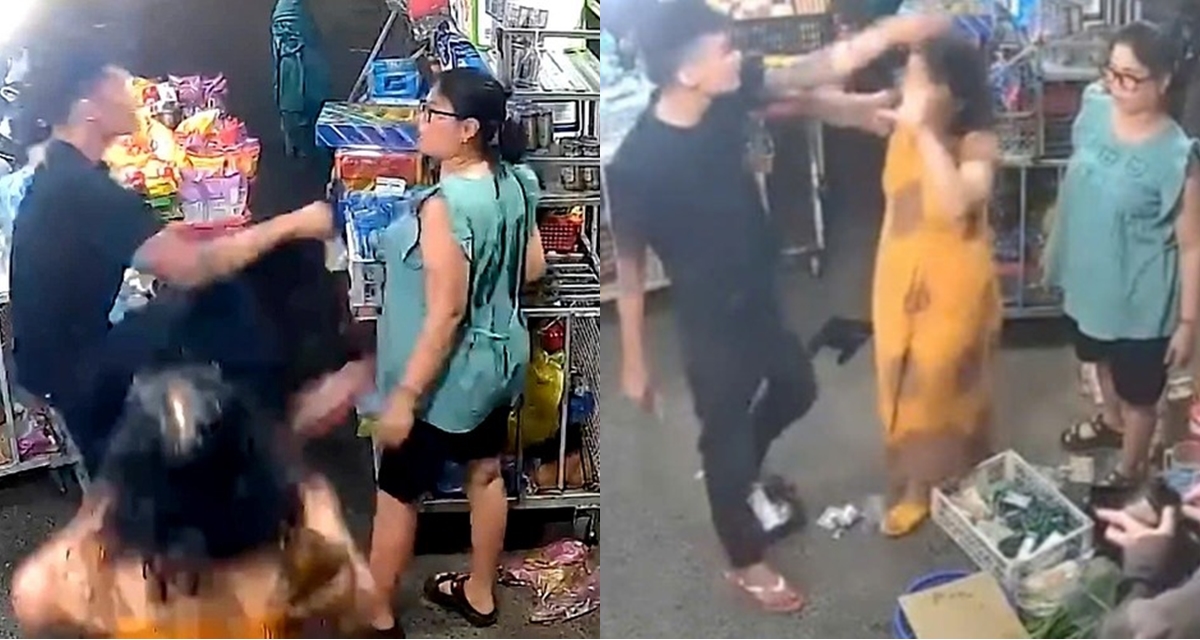 Camera ghi lại cảnh nam thanh niên vừa đánh thai phụ vừa hỏi ‘biết tao là ai không’, hé lộ nguồn cơn