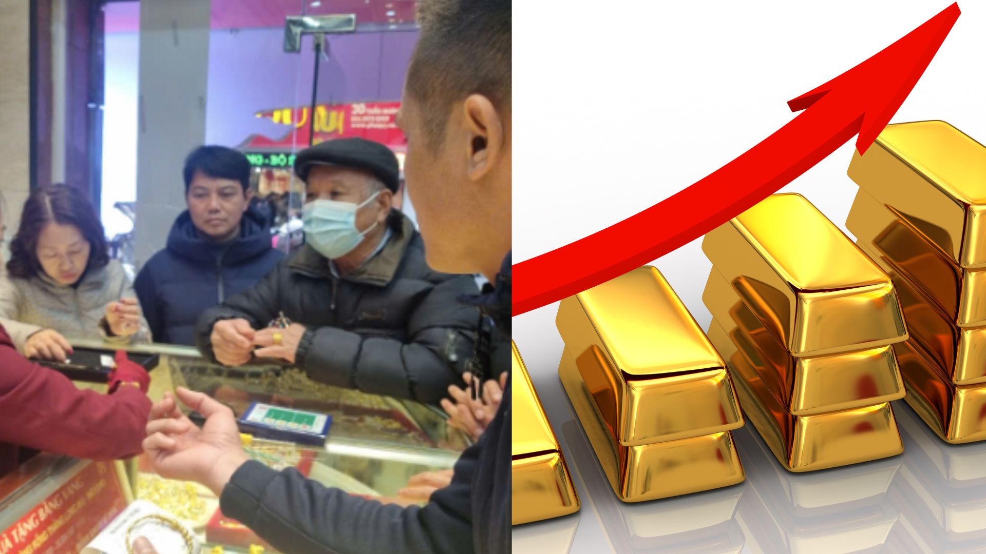 Bất chấp giá vàng đang tăng \'bốc lửa\', người dân vẫn sốt ruột chờ mua vào, nguyên nhân do đâu? 