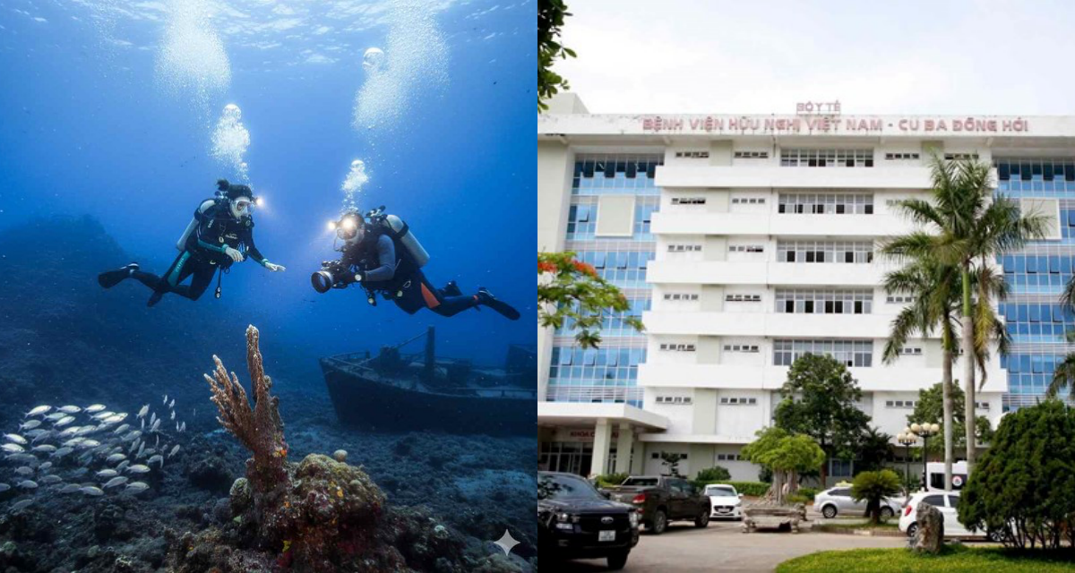 Tai nạn lặn biển ở Quảng Trị: Một thợ tử vong, một người nguy kịch, bác sĩ cảnh báo căn bệnh ‘nghề nghiệp’ nguy hiểm