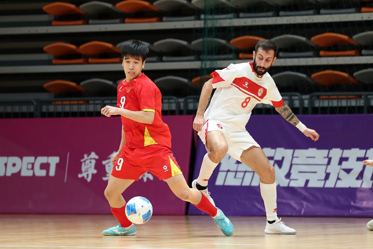 Bảng xếp hạng Vòng loại futsal châu Á 2026: ĐT Việt Nam toàn thắng, Trung Quốc chính thức dừng bước