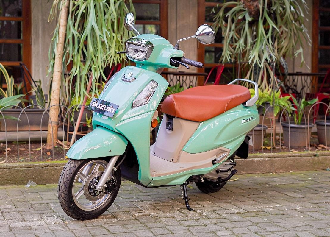 Hạ gục Honda SH Mode, Suzuki chính thức ra mắt ‘vua xe ga’ 125cc mới đẹp long lanh giá 40 triệu đồng ảnh 4