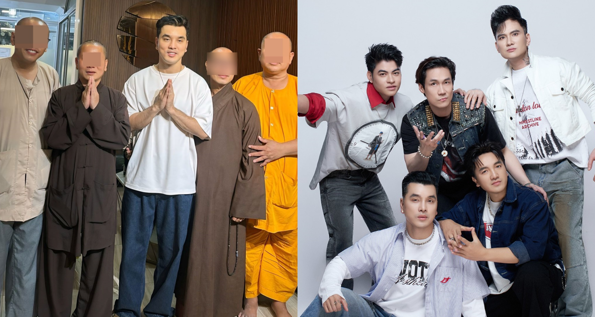 Ưng Hoàng Phúc tụng kinh niệm Phật, Khánh Phương và các thành viên Ngũ Hổ Tướng cùng làm 1 việc sau ồn ào