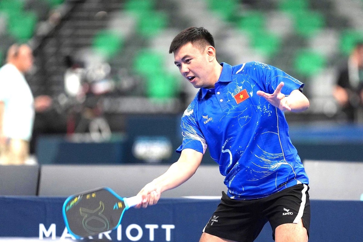 Lý Hoàng Nam đánh bại đồng hương, chính thức lọt top 3 pickleball châu Á