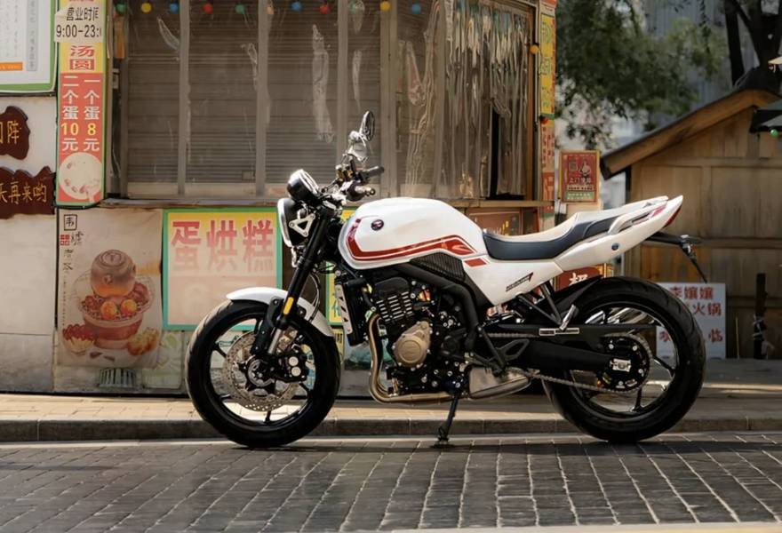 Ra mắt ‘tân binh’ xe côn tay có động cơ 470cc vượt trội Yamaha Exciter, giá rẻ so với trang bị ảnh 5