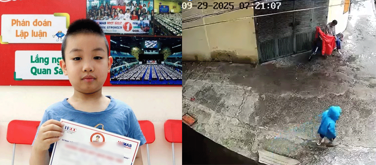 Hà Nội: Tìm kiếm bé trai 8 tuổi thất lạc trong mưa bão, gia đình xót xa chờ tin con