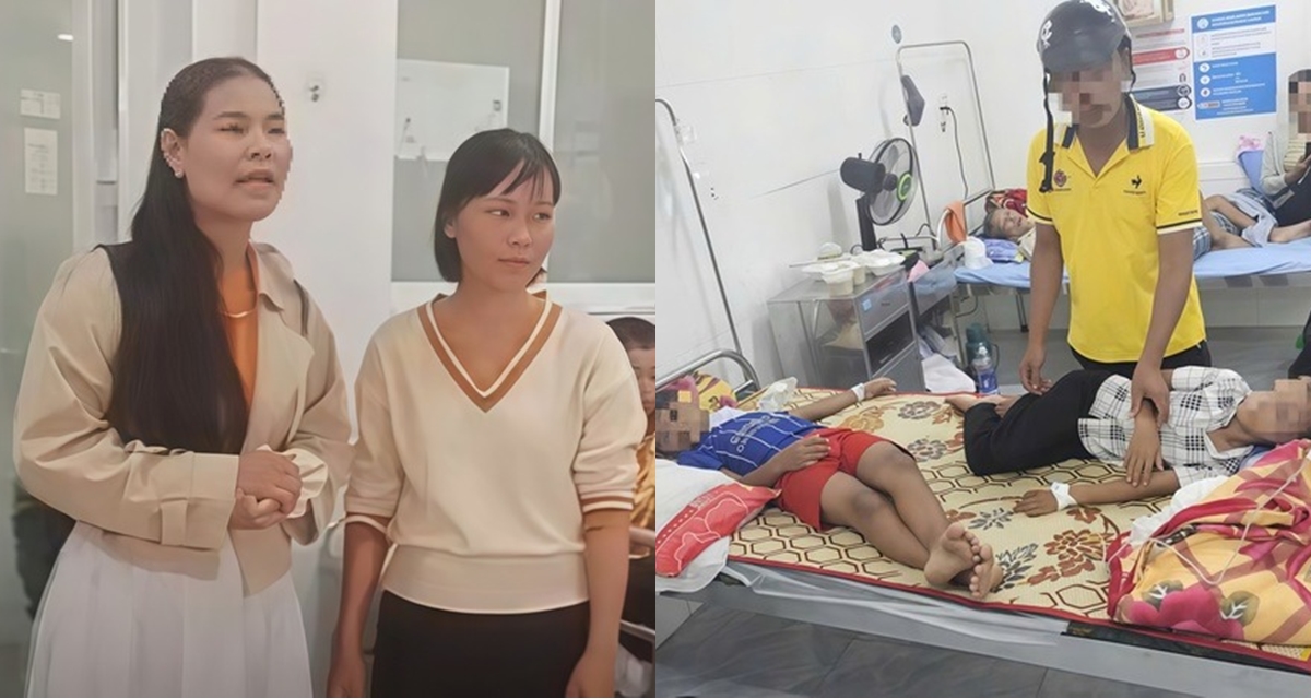 Bất ngờ số tiền cô hiệu phó mang đến để thăm hỏi 40 học sinh bị ngộ độc sau khi ngăn không đưa các em đi cấp cứu