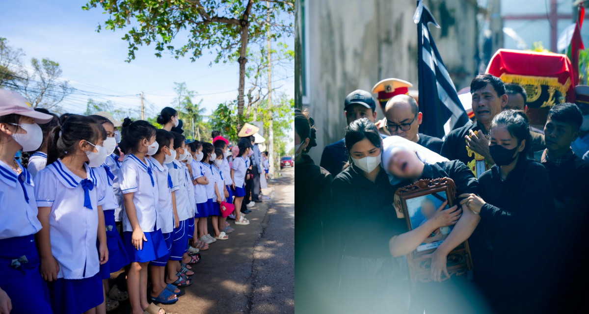 Nghệ An: Khoảnh khắc tiễn biệt con trai 7 tuổi và bố tử vong do ngạt khí máy phát điện, thời điểm giúp vợ thoát nạn