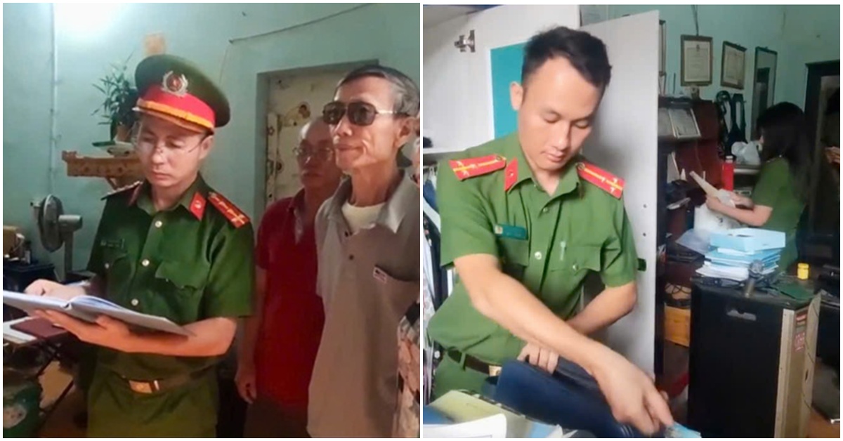 Công an khám xét khẩn cấp nhà của người đứng sau vụ dựng hình tượng anh hùng để kêu gọi từ thiện ở Điện Biên