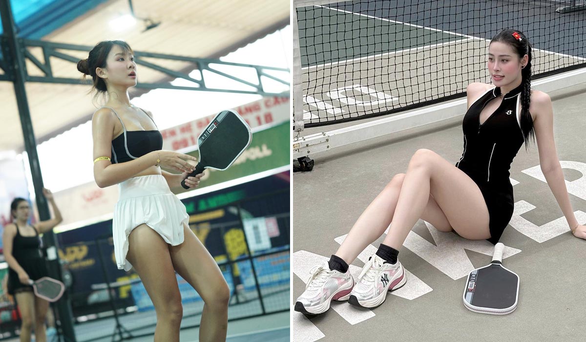 Tranh cãi quanh vụ hot girl \'vén váy\' chơi pickleball, dàn người đẹp đưa ra quan điểm bất ngờ