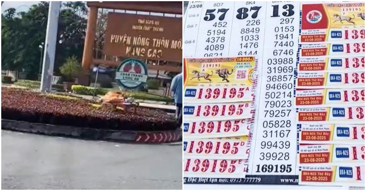 Sự thật người phụ nữ bán nước mía trúng 8 tờ vé số độc đắc, còn làm 1 việc khiến người dân trầm trồ