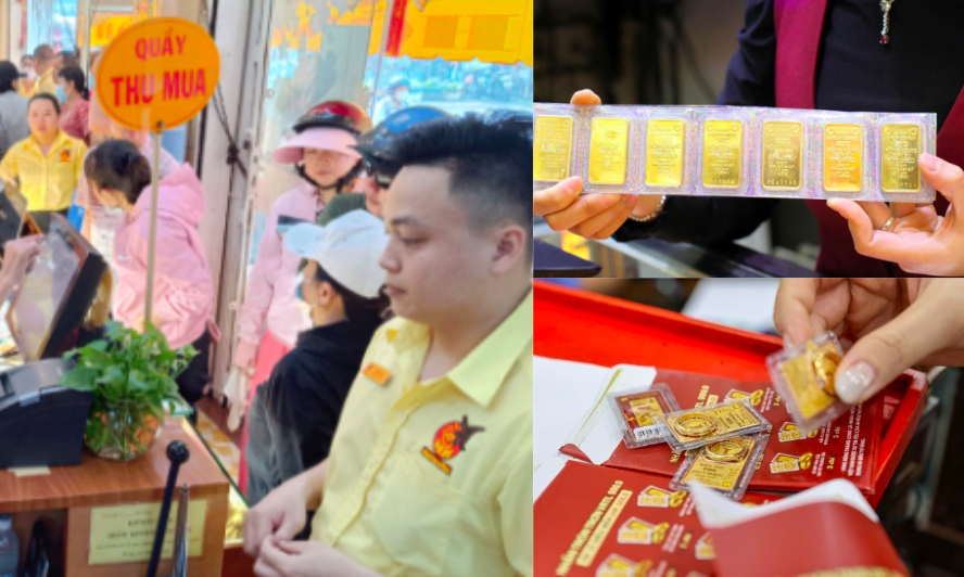Giá vàng hôm nay 5/10: Vọt lên ngưỡng \'không tưởng\', giá vàng miếng vượt xa mọi dự đoán