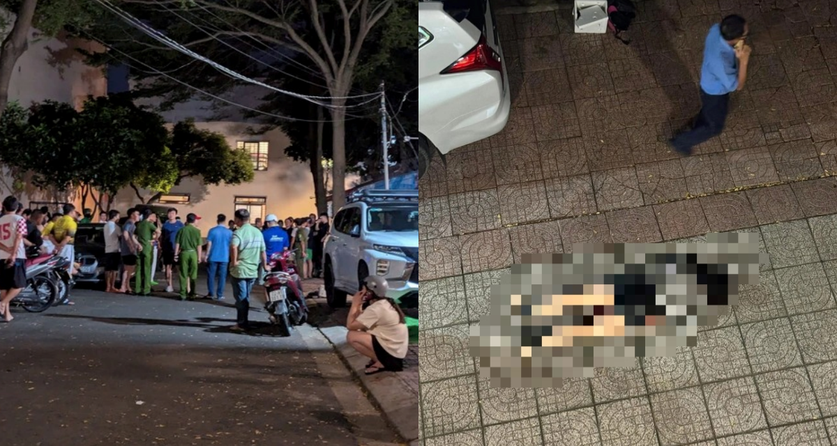 Hiện trường vụ cô gái bị gã trai bám theo đâm tử vong trên vỉa hè ở TP.HCM, hé lộ lý do ra tay
