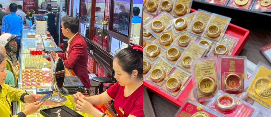 Giá vàng hôm nay 6/10: \'Bốc lửa\' đầu tuần, cả vàng miếng SJC và vàng nhẫn chạm mốc chưa từng có