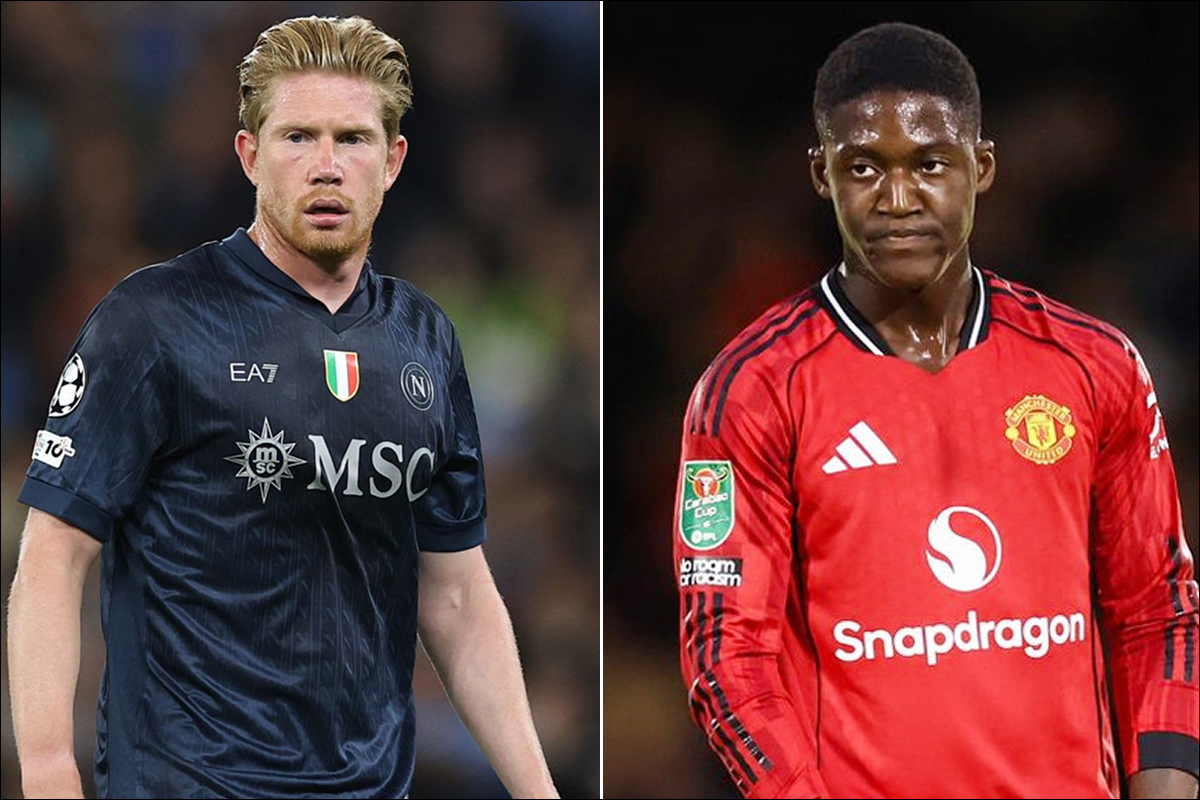 Kevin De Bruyne \'báo hại\' Manchester United, HLV Ruben Amorim nguy cơ mất trắng Kobbie Mainoo?